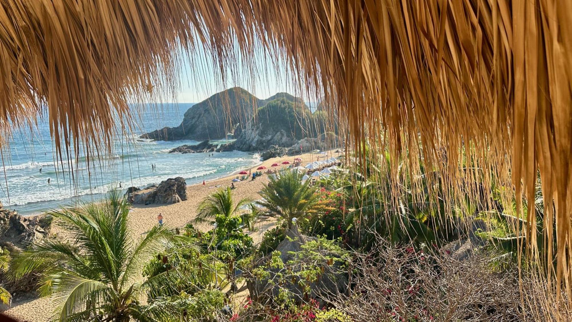 Lo Cosmico Hotell Zipolite Exteriör bild